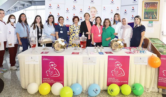 Sanko Üniversitesi Hastanesi’nde Emzirme Haftası Etkinliği Düzenlendi