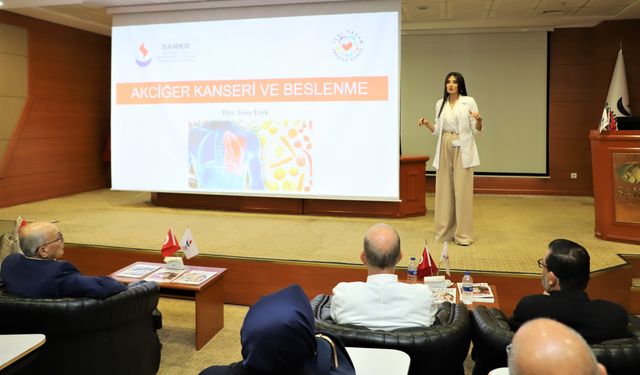 SANKO Üniversitesi’nde  “Akciğer Kanserinde Tamamlayıcı Tedaviler” programı!