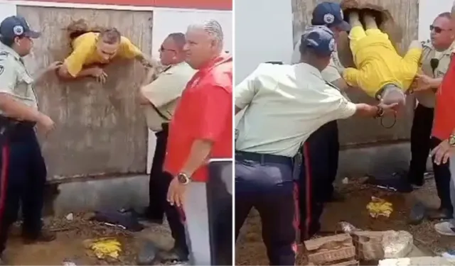 1,5 yıl tünel kazan mahkumlar polisin kucağına düştü!