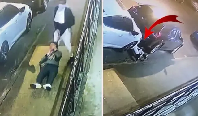 Kemerle boğup bayılttığı kadına arabaların arasında tecavüz etti
