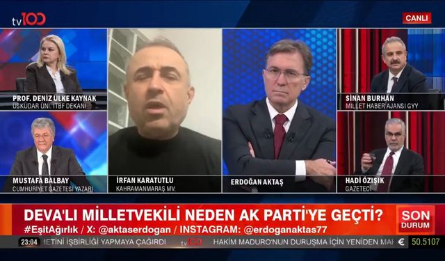 İrfan Karatutlu neden AK Parti'ye geçti! 'Ali Öztunç o gün beni aradı' dedi ve...