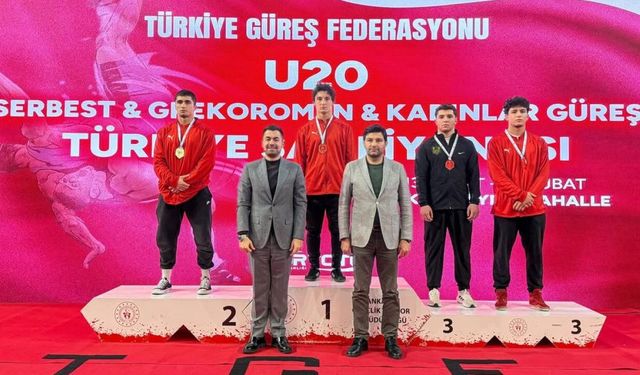 Kahramanmaraşlı Güreşçiler Ankara'yı Salladı: Madalyalara El Koydular!