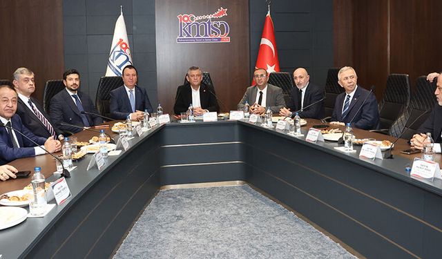 CHP Genel Başkanı Özgür Özel’den KMTSO’ya Ziyaret!