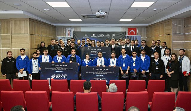 KSÜ Teknokent’te İdeathon Ödül ve Sertifika Töreni Düzenlendi