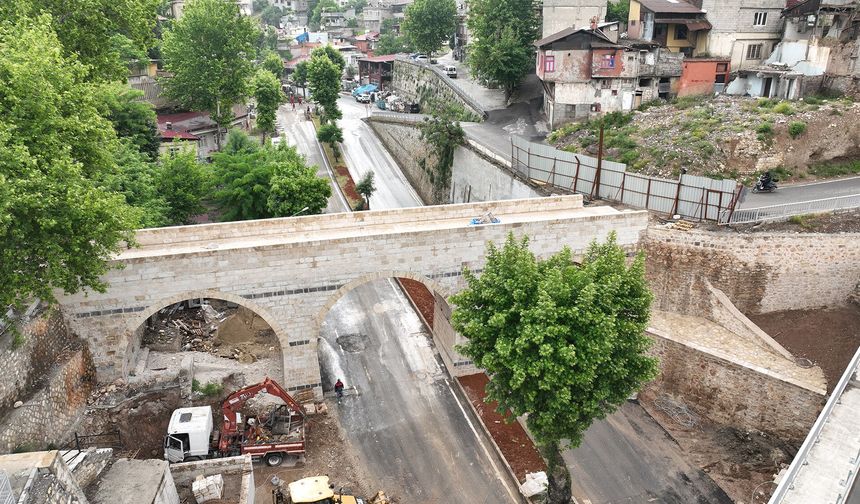Kahramanmaraş’ta Tarihi Köprünün Restorasyonu Tamamlanıyor!