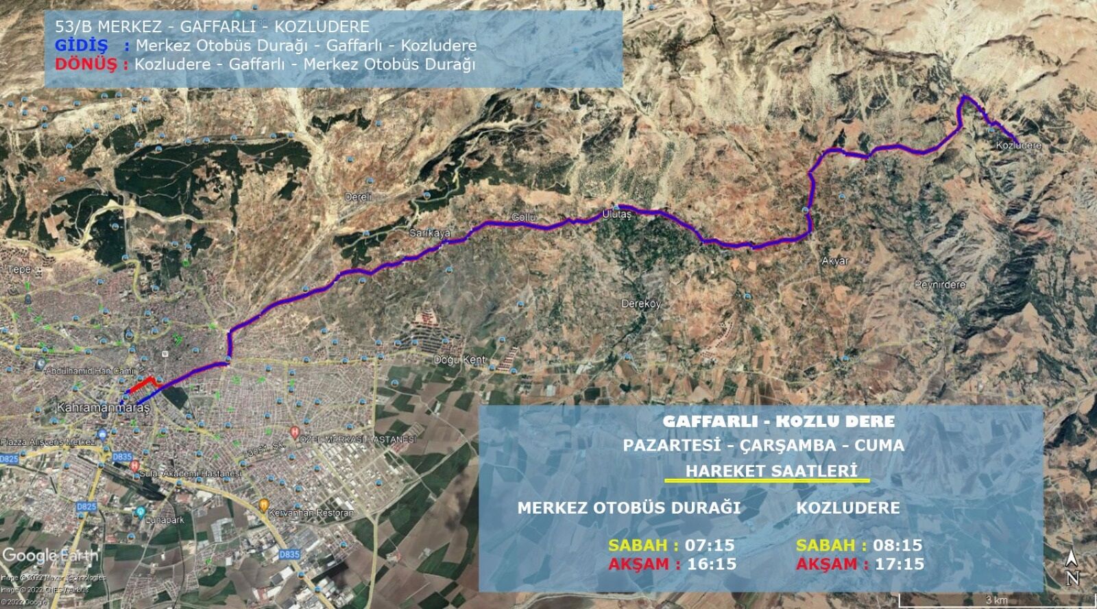 53B Gaffarlı Kozludere