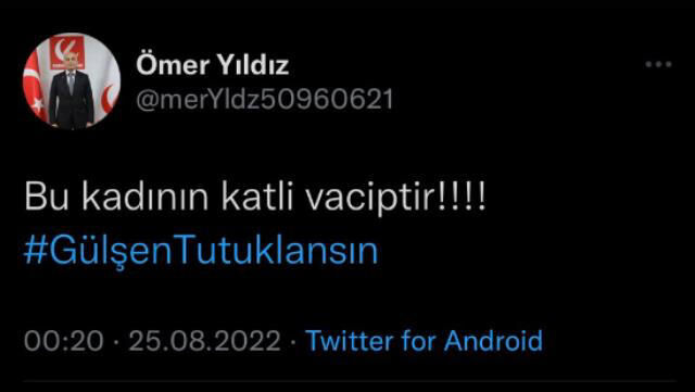 Yeniden Refah Partili isimden skandal Gülşen paylaşımı